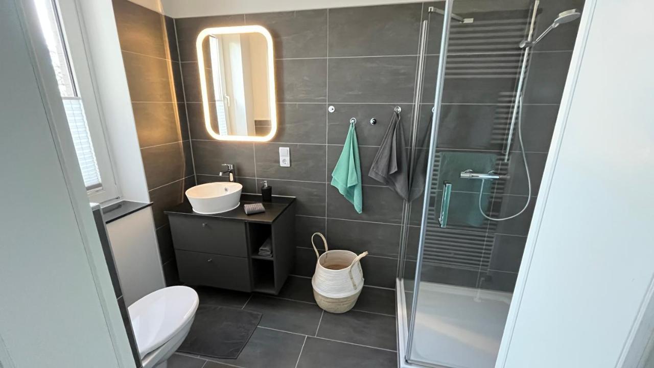 Ferienwohnung Mit Warnowblick 로스토크 외부 사진